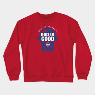 GOD IS GOOD (RED & BLUE) Crewneck Sweatshirt